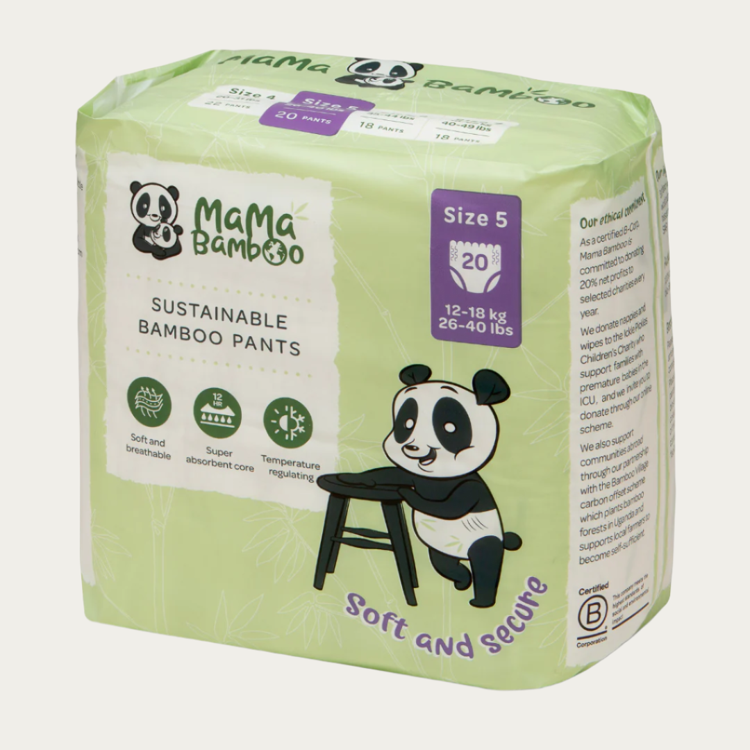 Mama Bamboo's Easy-Up Pull-Up Nappy Pants