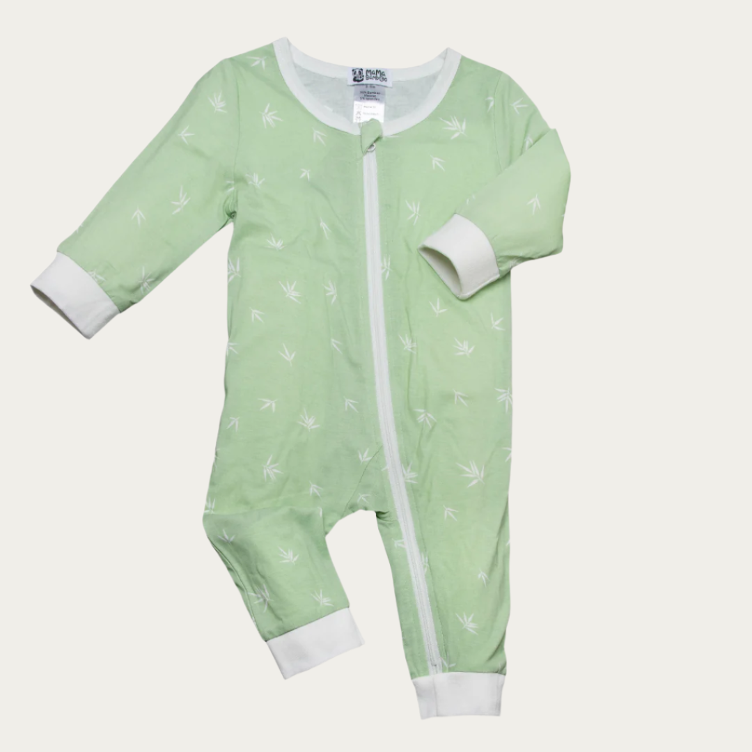 Green Bamboo BabyGrows