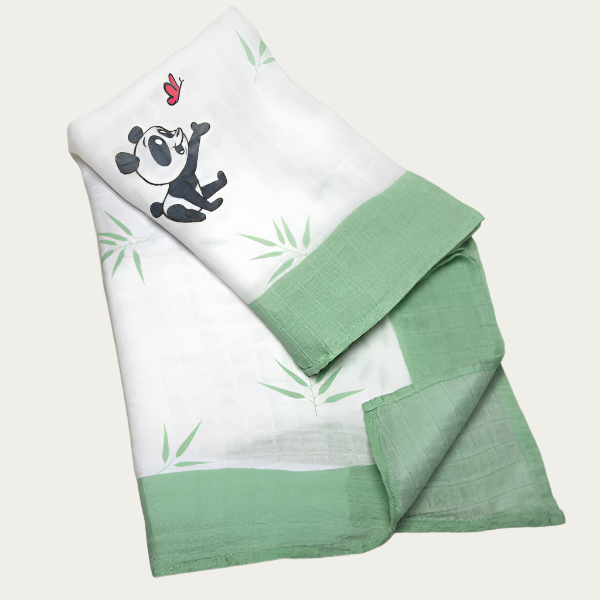 Luxuriously Soft Bamboo Muslin Swaddles by Mama Bamboo