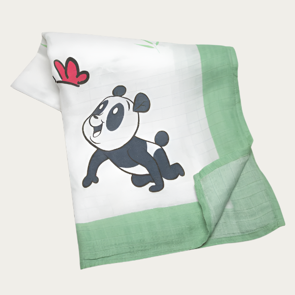 Luxuriously Soft Bamboo Muslin Swaddles by Mama Bamboo